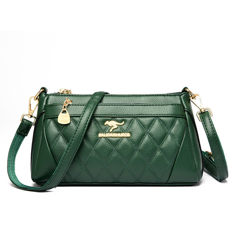Women's Stylish Diamond Check Fashion Mom Shoulder Bags
