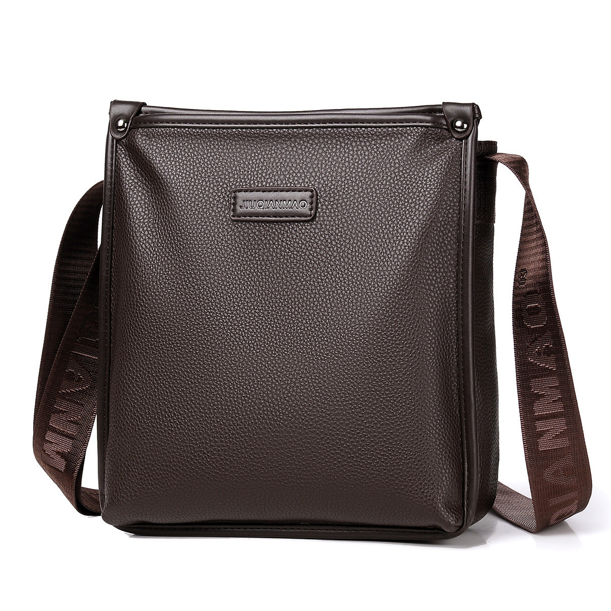 Men's Vertical Fashion Large Capacity Simple Men's Messenger Bags