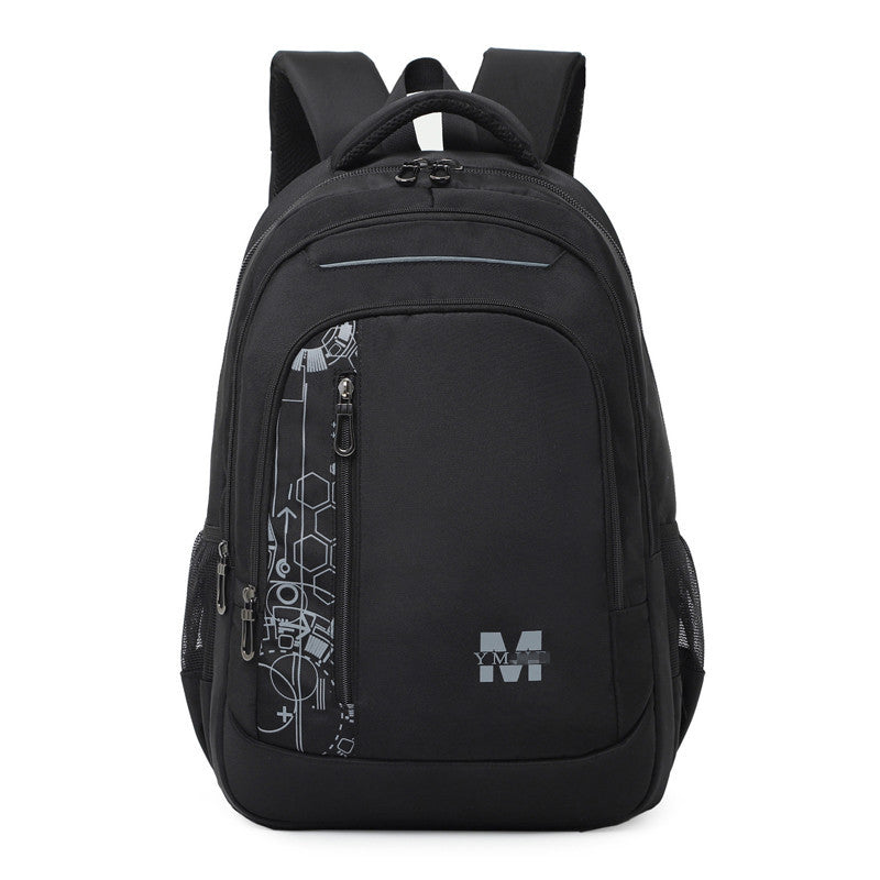 Men's Junior's Large Capacity Waterproof Big Middle School Students' Schoolbags