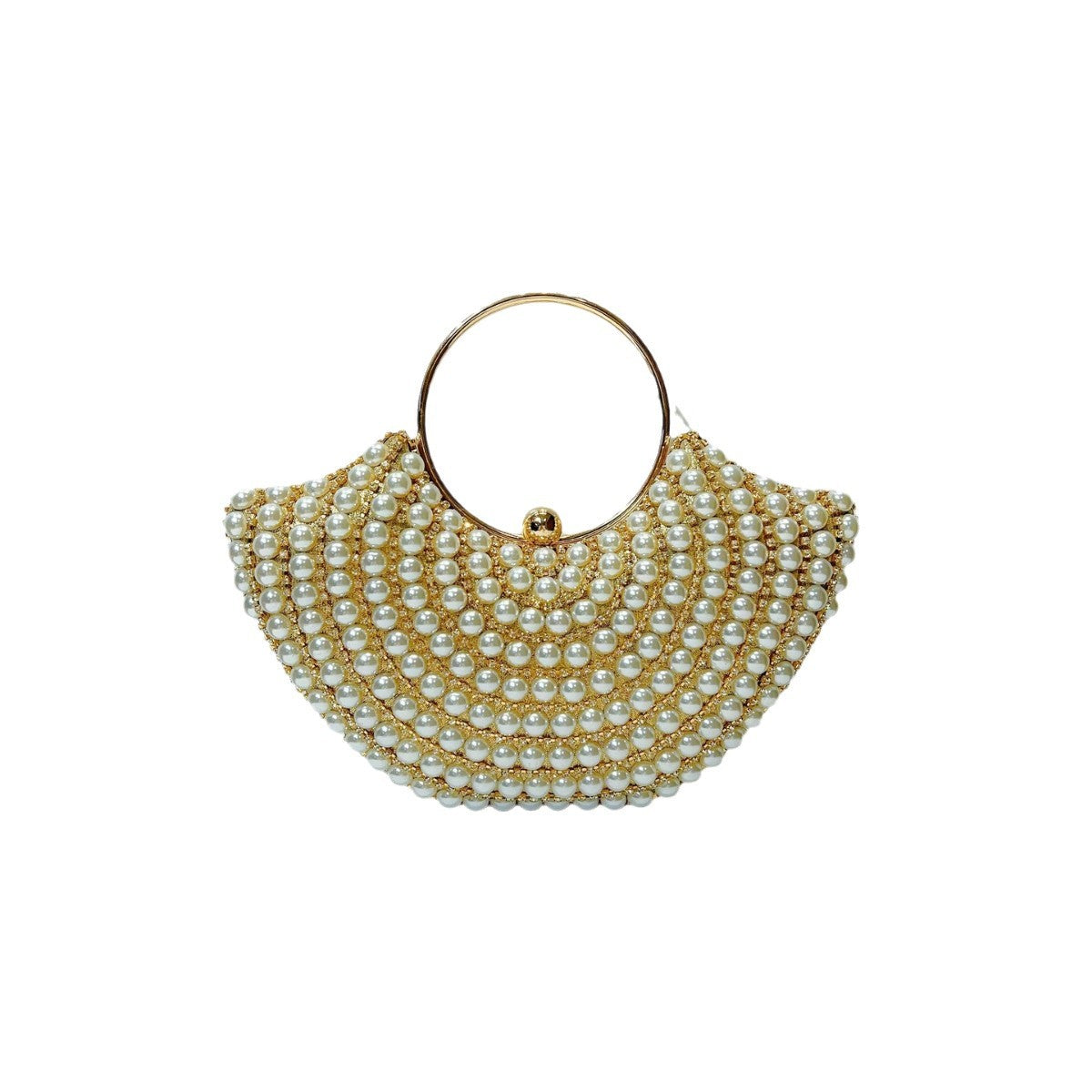 Women's Dinner Banquet Pearl Classic Style Diamond Handbags