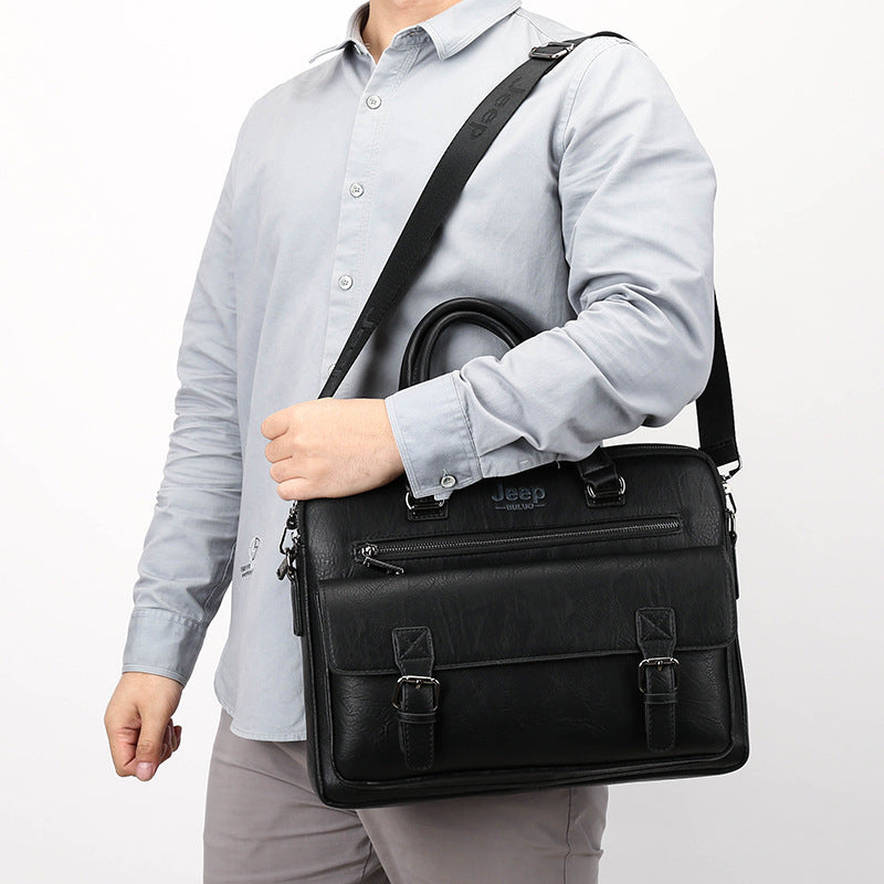 Men's Large Capacity Business Popular Fashion Men's Handbags