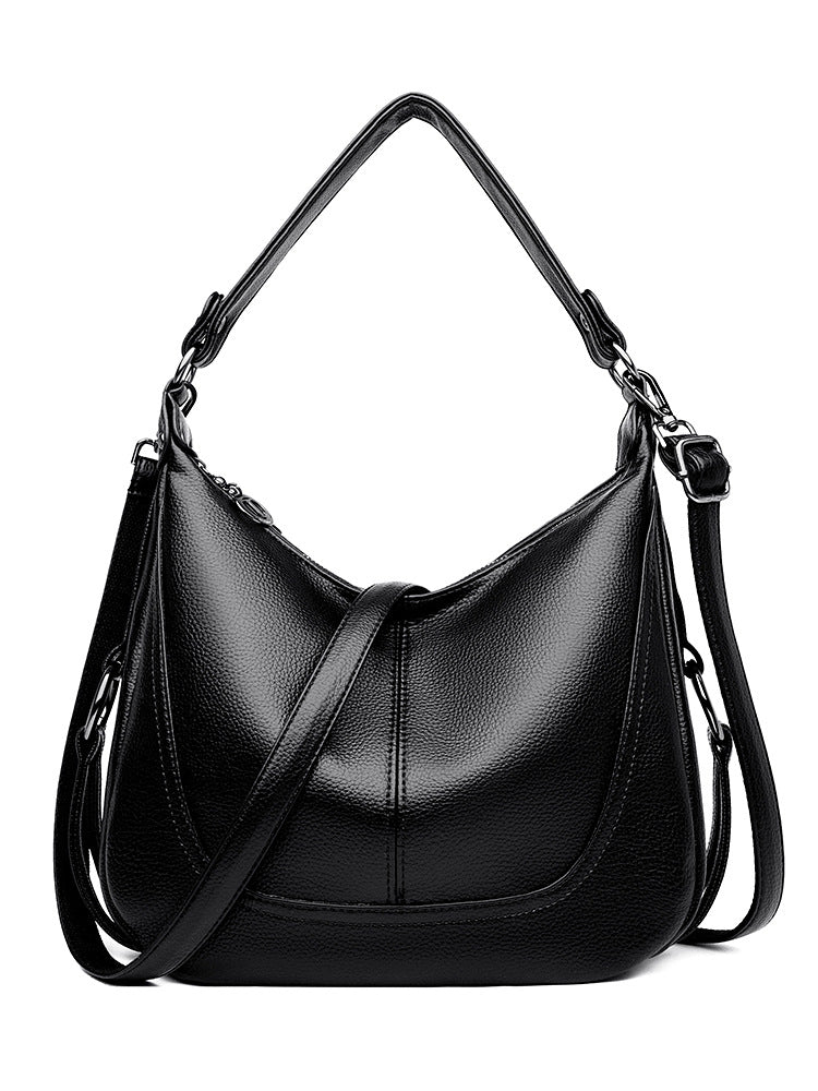 Women's High-grade Large Capacity Soft Leather Crossbody Bags