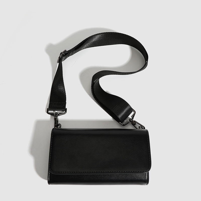 Men's Unique Charming Black Warrior Fashionable Men's Messenger Bags
