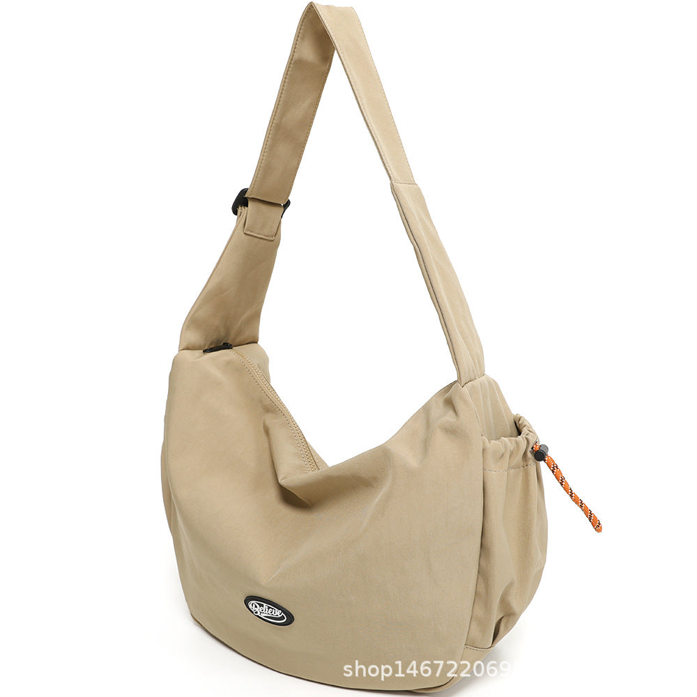 Women's & Men's Cool Nylon Cloth Fashion Commuter Large Crossbody Bags