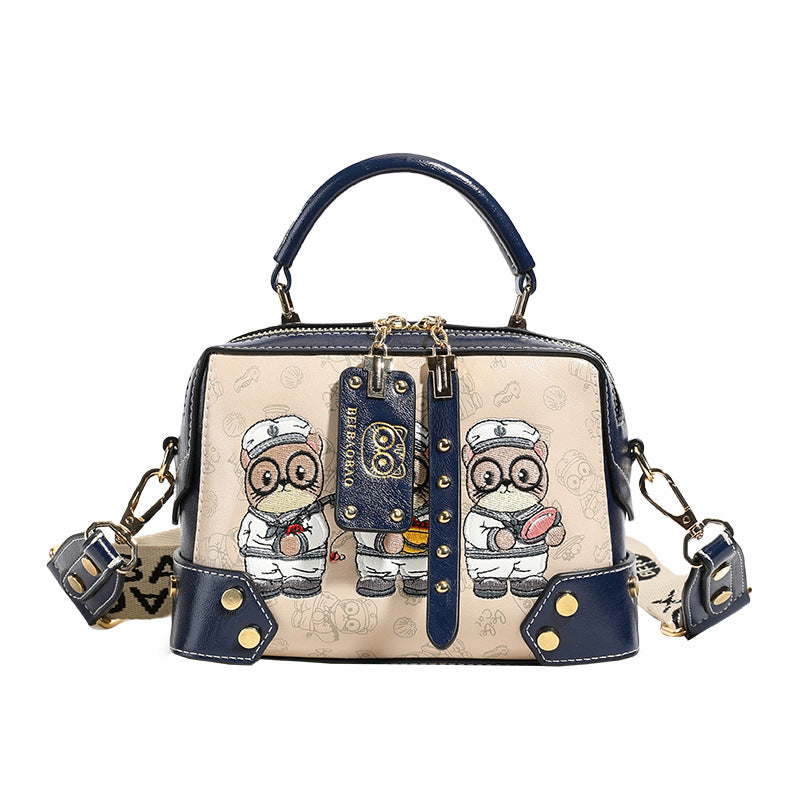 Pretty Women's Source Fashion Boston Popular Women's Messenger Bag