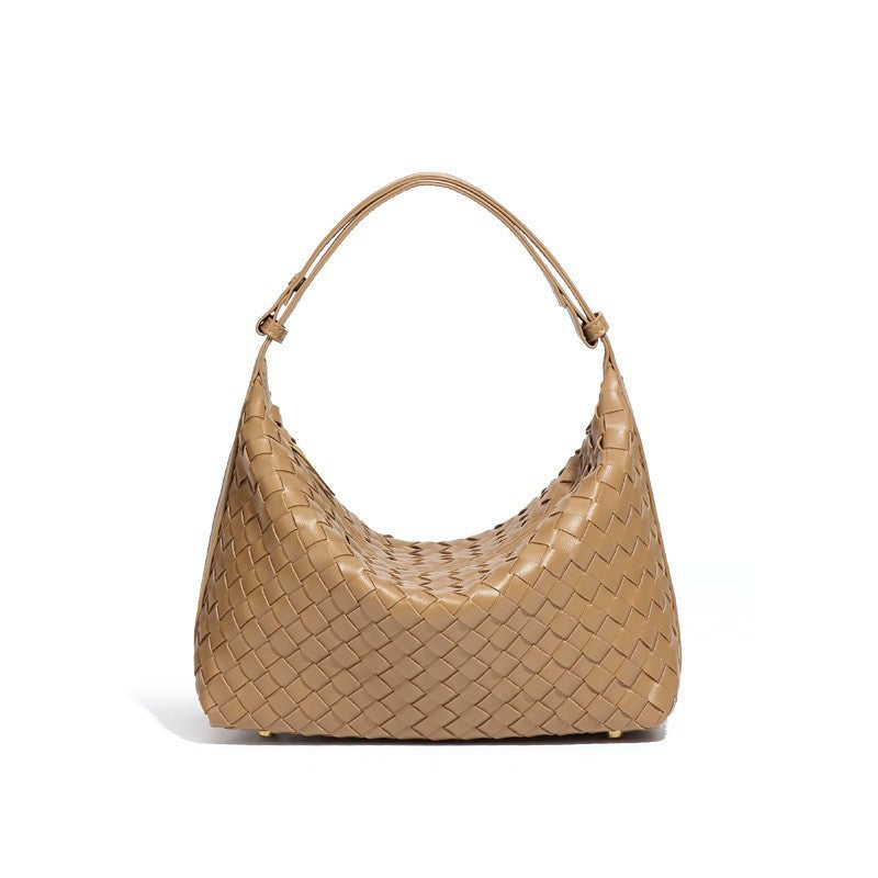 French Minority Hand-woven Versatile High-grade Large Handbags
