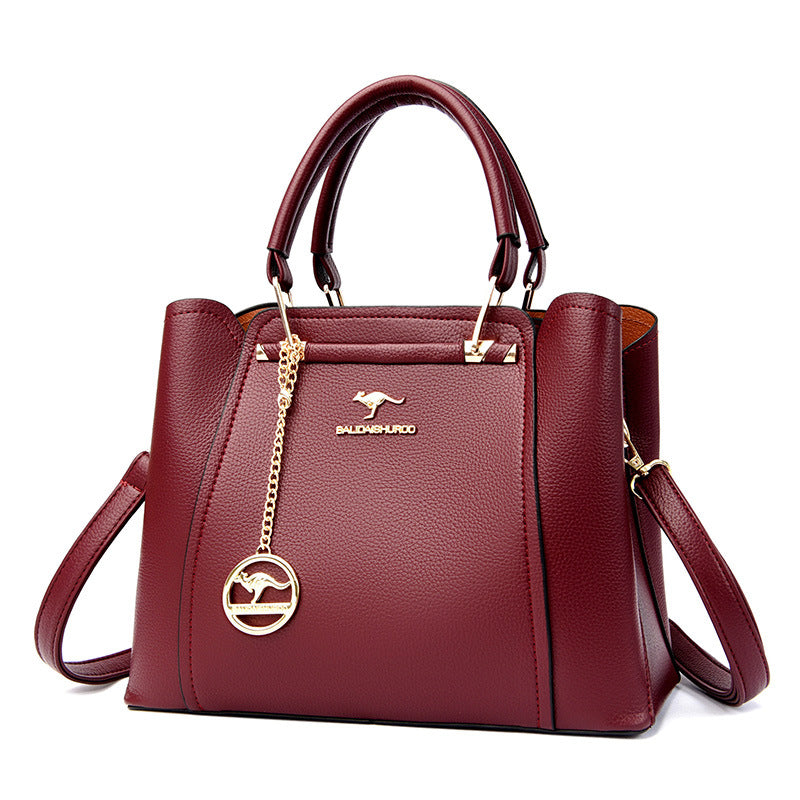 Women's Fashion Simple Mom Large Capacity Handbags