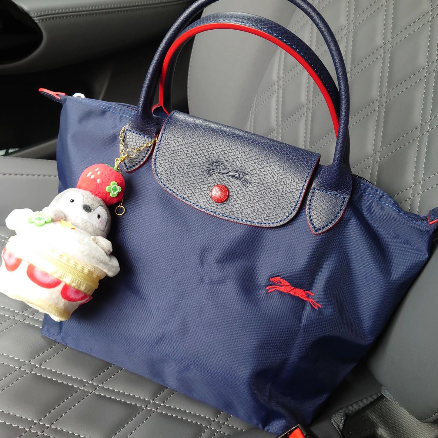 Women's Nylon Dumpling Embroidered Large Capacity Totes Shoulder Bags