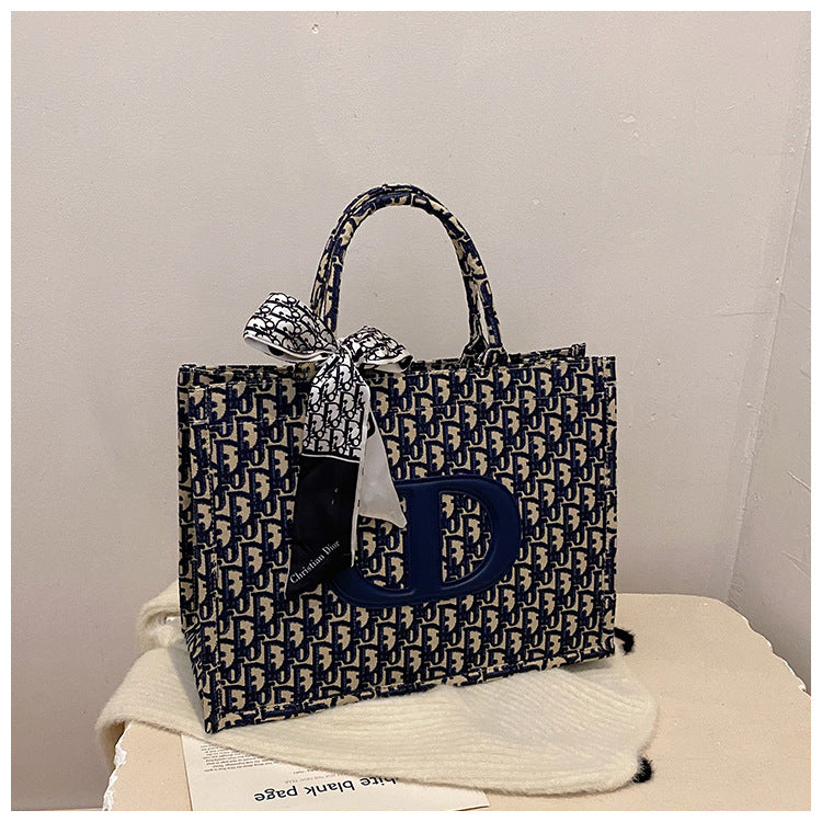 Light Luxury Large Capacity Embroidered For Shoulder Bags