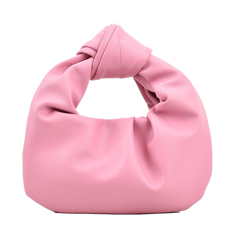Women's Korean Fashion Moon Spring Texture Soft Leather Bags