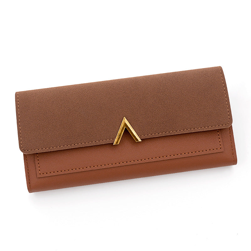 Pretty Women's Fashion Simple Long Clutch Card Holder