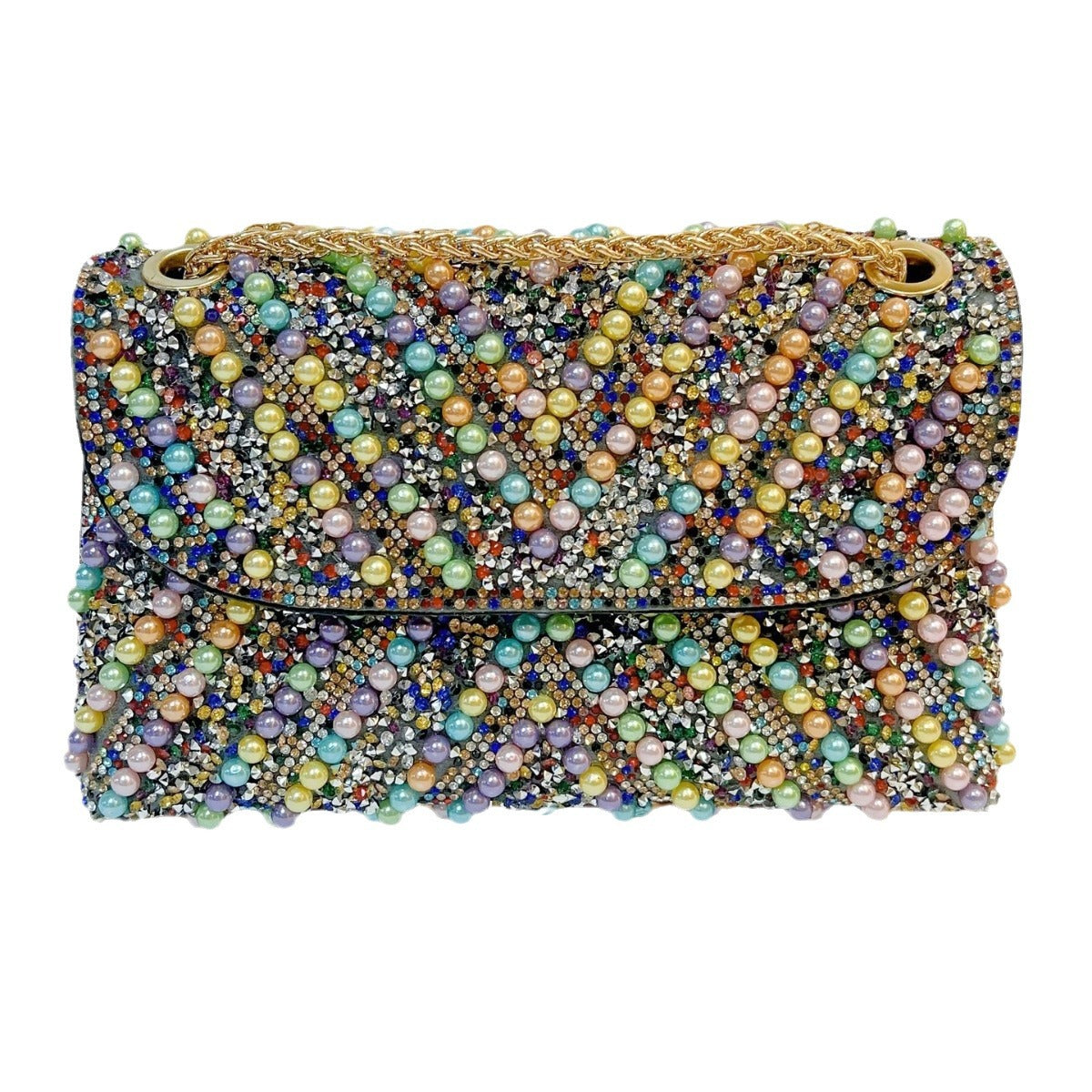 Full Diamond Clutch High-grade Banquet Underarm Handbags