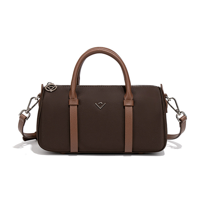 Nylon Boston Pillow Commuter Hand Simple Women's Handbag