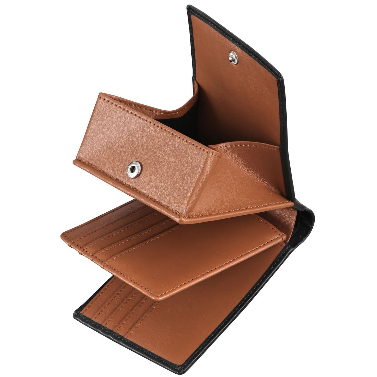 Men's First Layer Cowhide Multiple Slots Pocket Men's Wallets