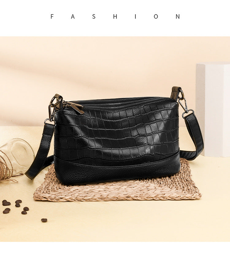 Women's Pattern Mother Fashionable Simple Large Capacity Crossbody Bags
