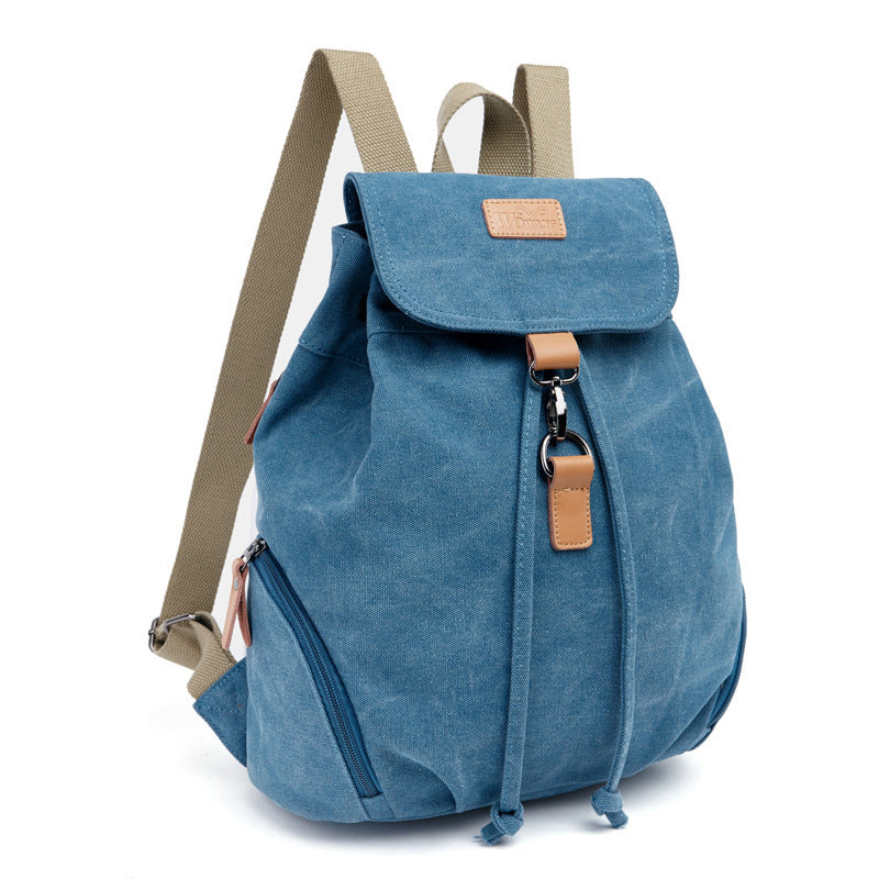 Cool Classic Charming Preppy Style Canvas Backpacks