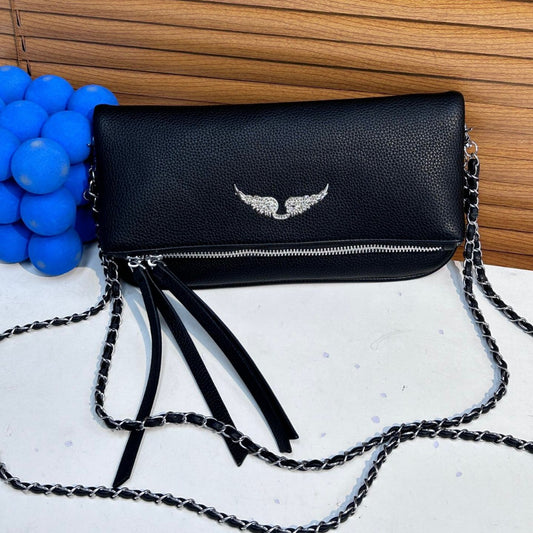 Women's Wings Chain Trendy Versatile Fashion Retro Shoulder Bags