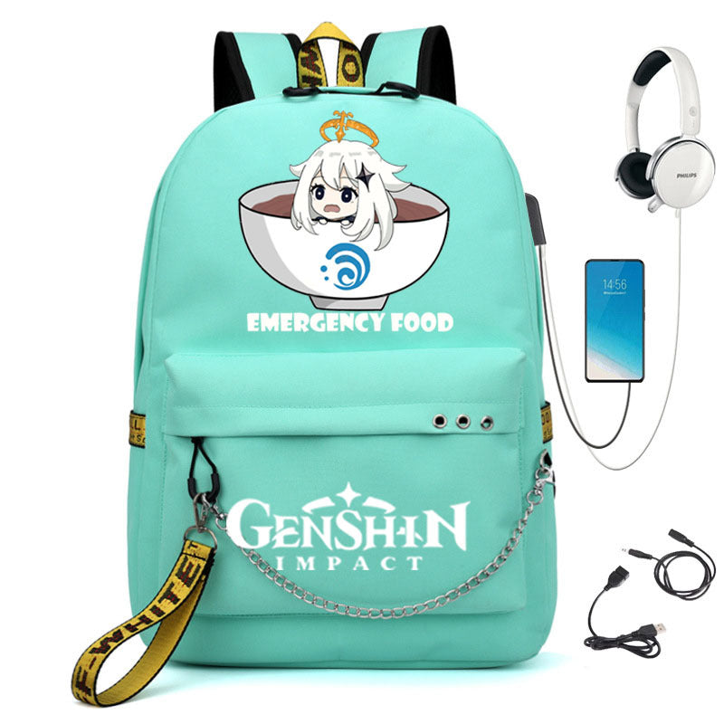 Popular Slouchy Pretty Creative Iron Chain Backpacks