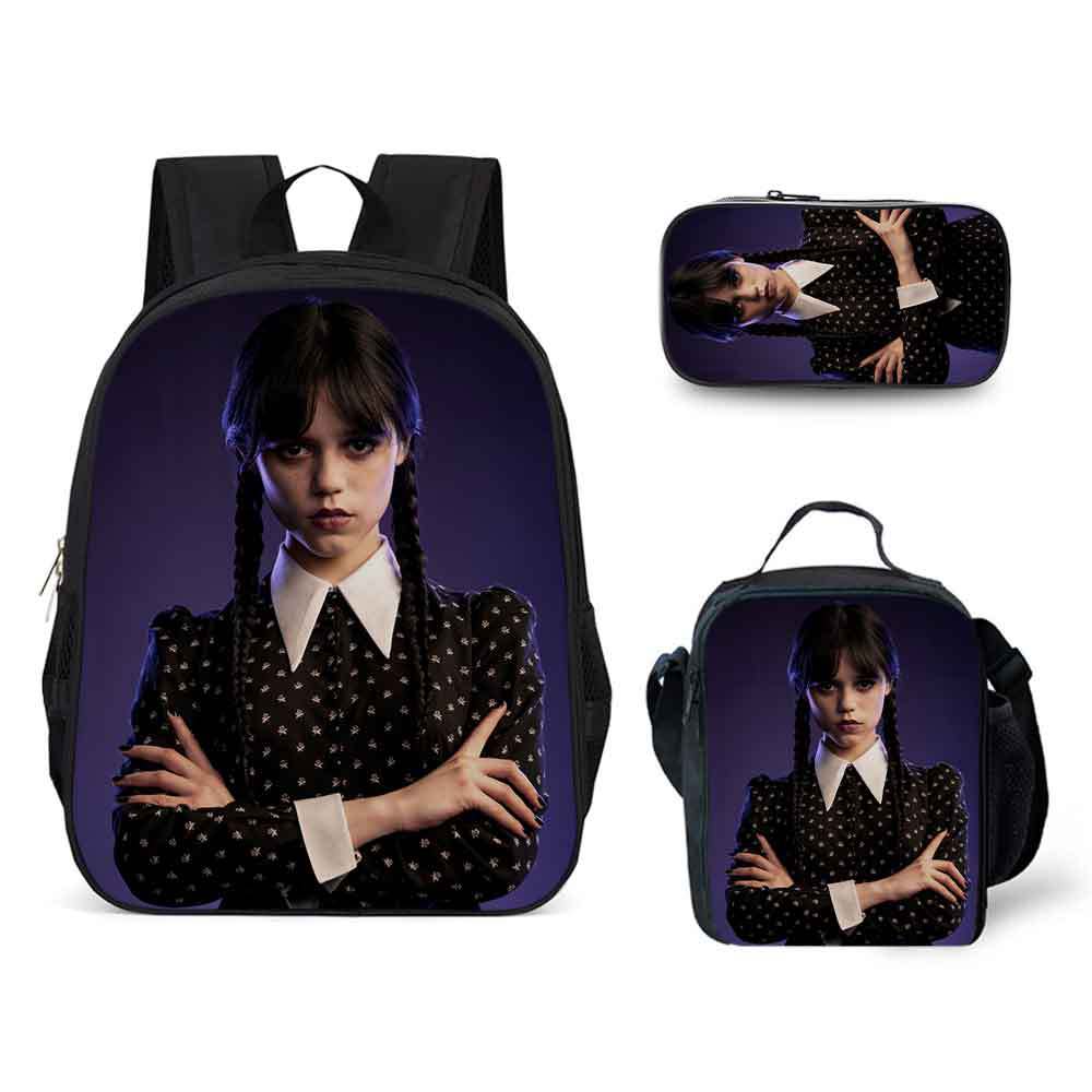 Children's Primary Pencil Lunch Three-piece Set Elementary School Students' Schoolbags
