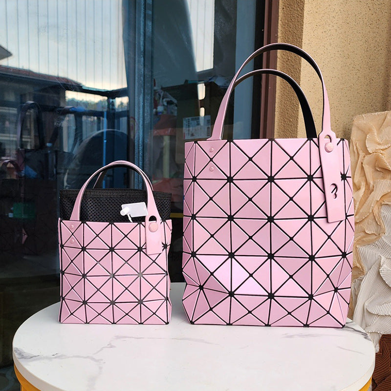 Charming Mini Box Geometric Rhombus Life Handbags