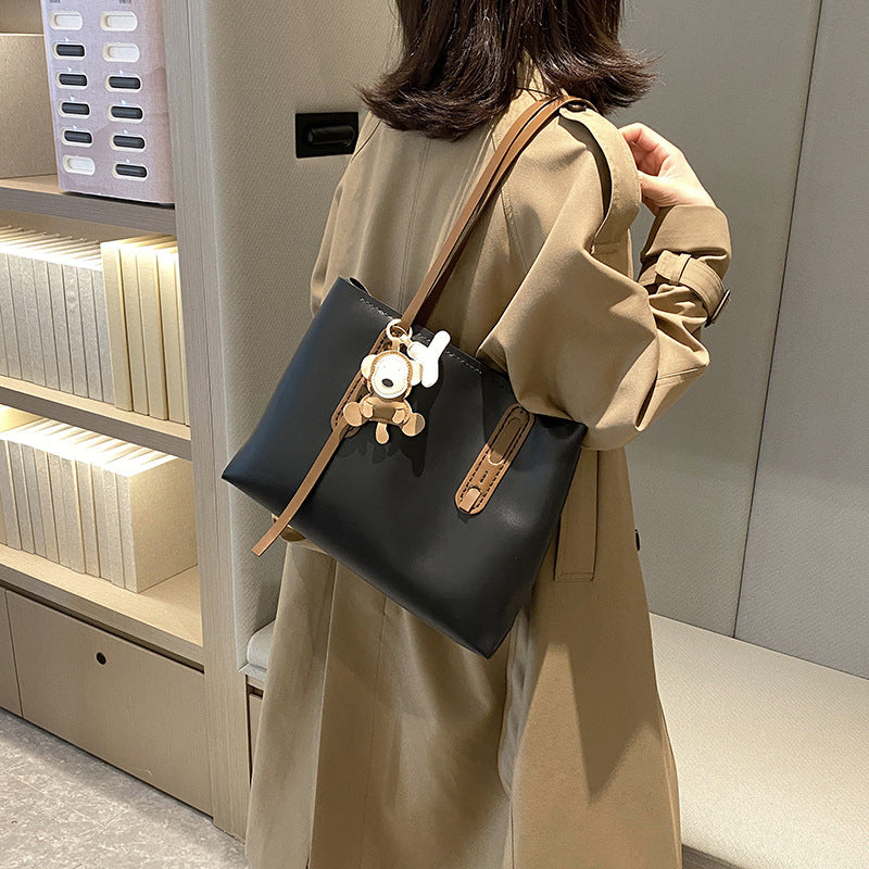 Women's Commuter Retro Large Capacity Totes Homemade Handmade Woven Material Women's Shoulder Bag