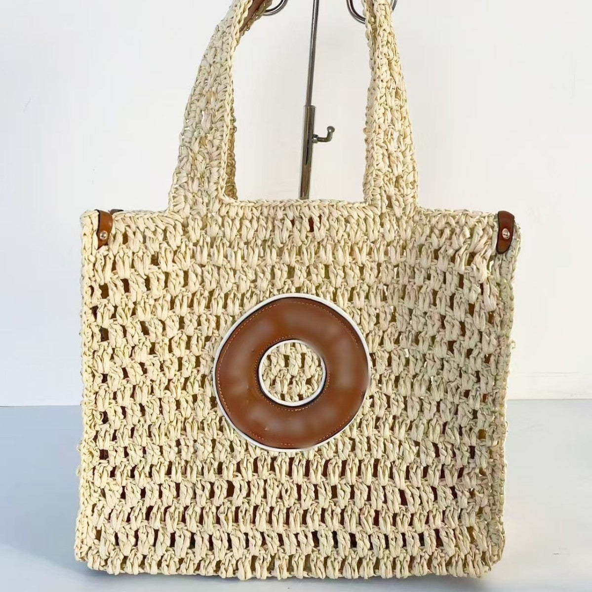 Women's Straw Summer Fashion Beach Portable Women's Handbag