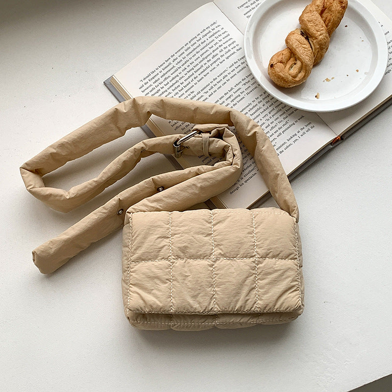 Down Niche High Sense Klein Blue Crossbody Bags