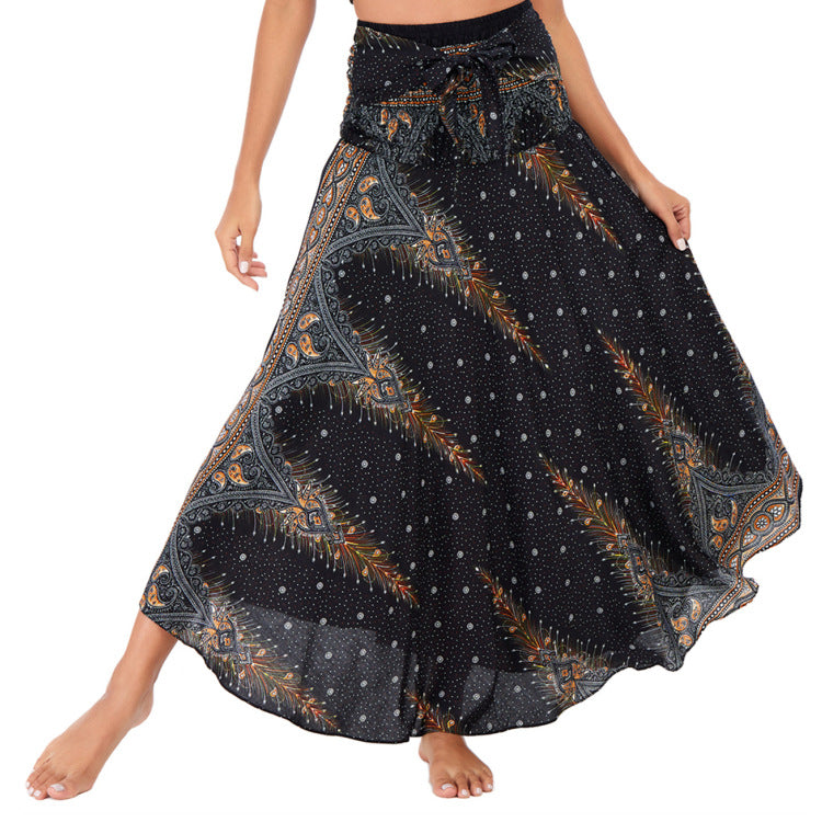 Casual Thai Dress Vacation Big Swing Dresses