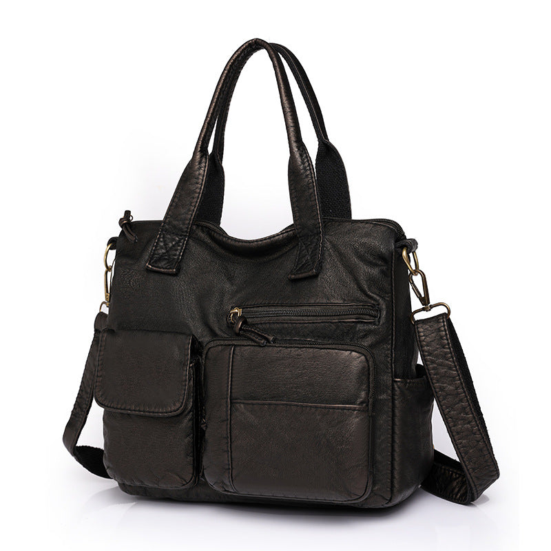 Retro Fashion Large Capacity Mom Soft Crossbody Bags