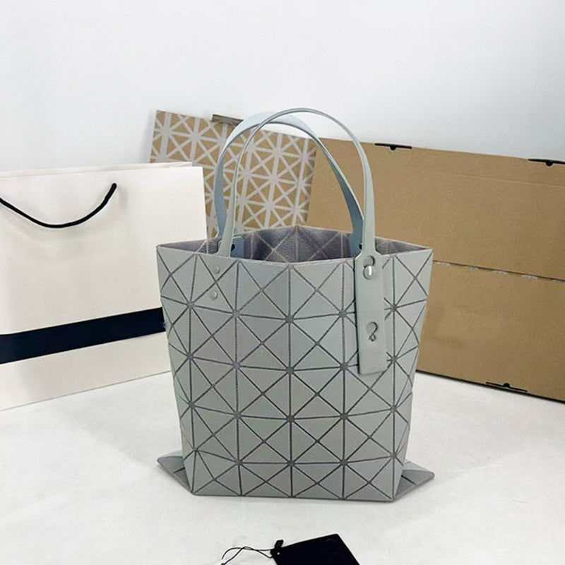 Double-sided Frosted Rhombus Single Portable Female Bags