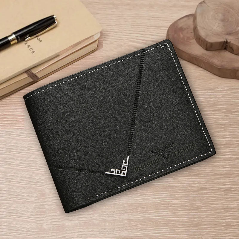 Men's Multiple Slots Certificate Large Capacity Business Men's Wallet
