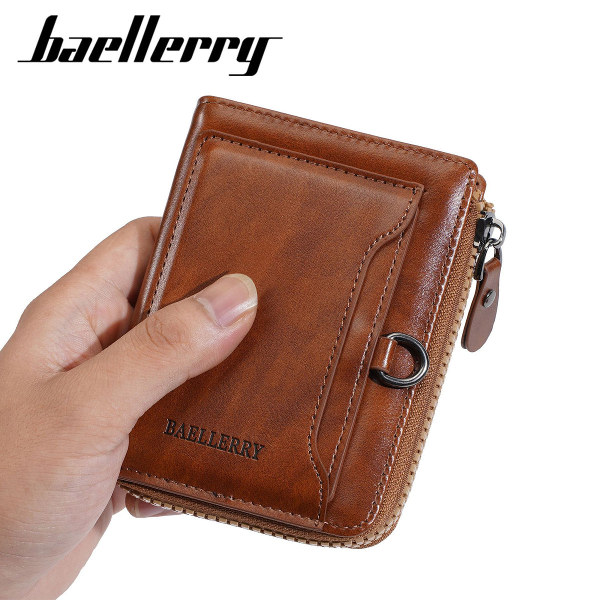 Men's Retro Multiple Slots Driving License Document High-grade Purses