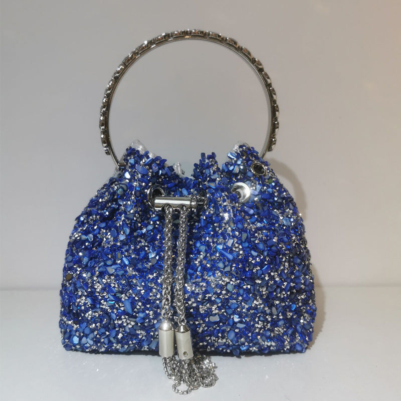 Women's Elegant Popular Shiny Diamond Rhinestone Full Shoulder Bags