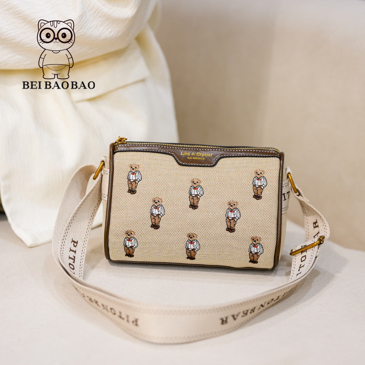 Women's Source Canvas Female College Lightweight Bags
