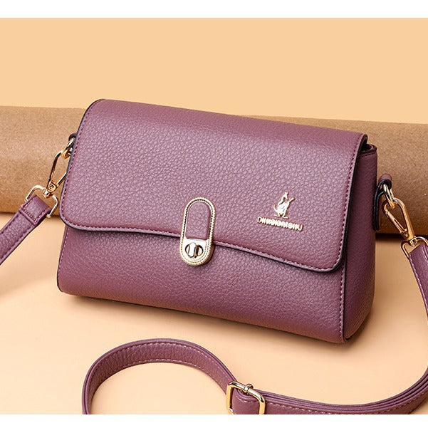 Women's Denis Kangaroo Wedding Celebration Red Soft Handbags