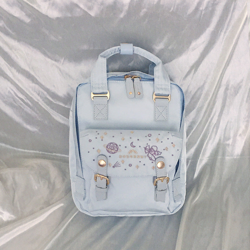 Donut Female High College Campus Leisure Backpacks