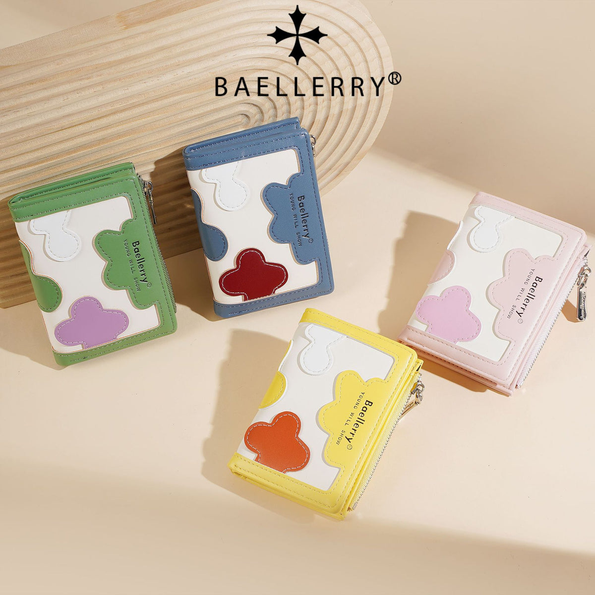 Women's High-grade Versatile Simple Multiple Slots Short Portable Compact Ladies Wallet