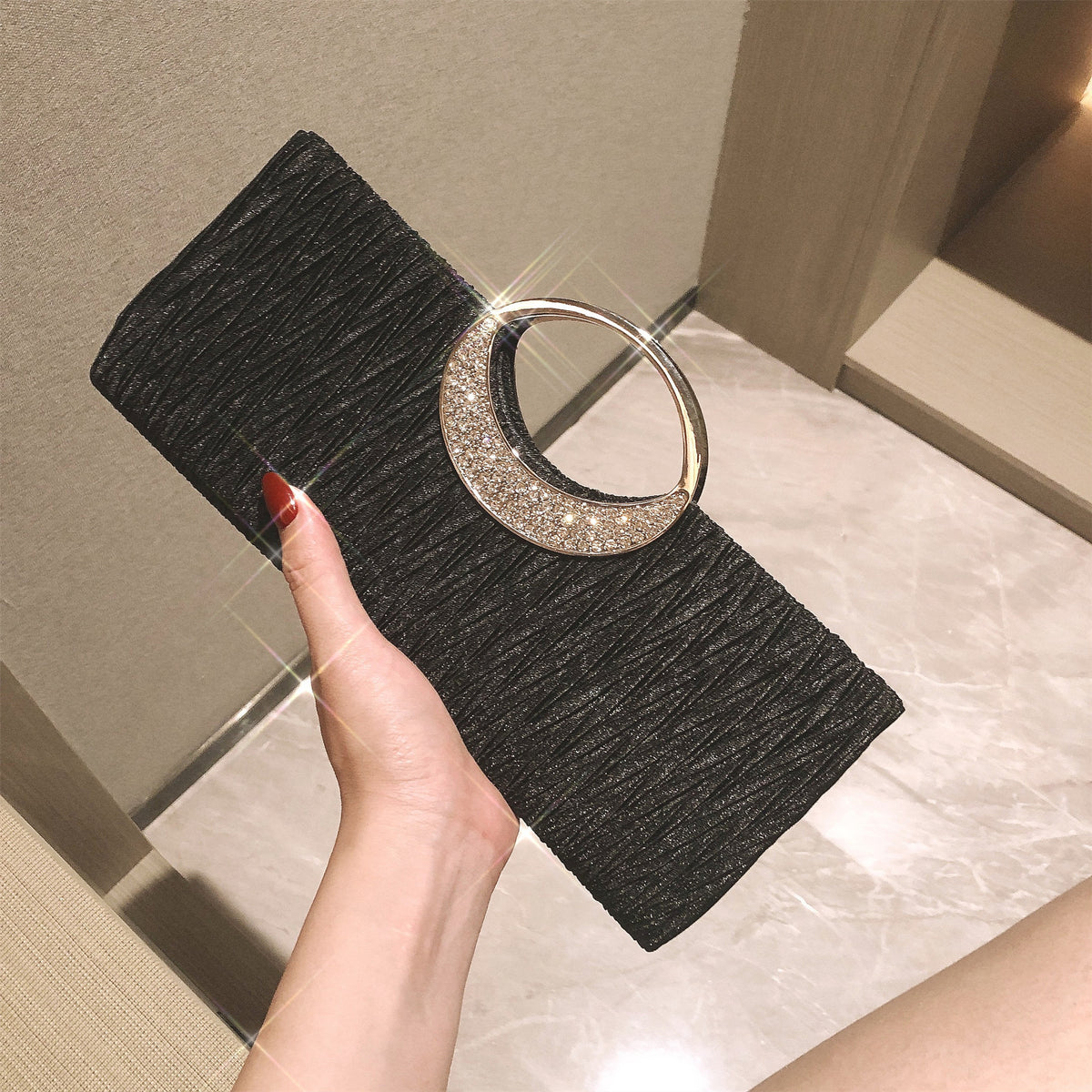 Light Luxury Dinner All Match Dress Clutch Women's Handbag