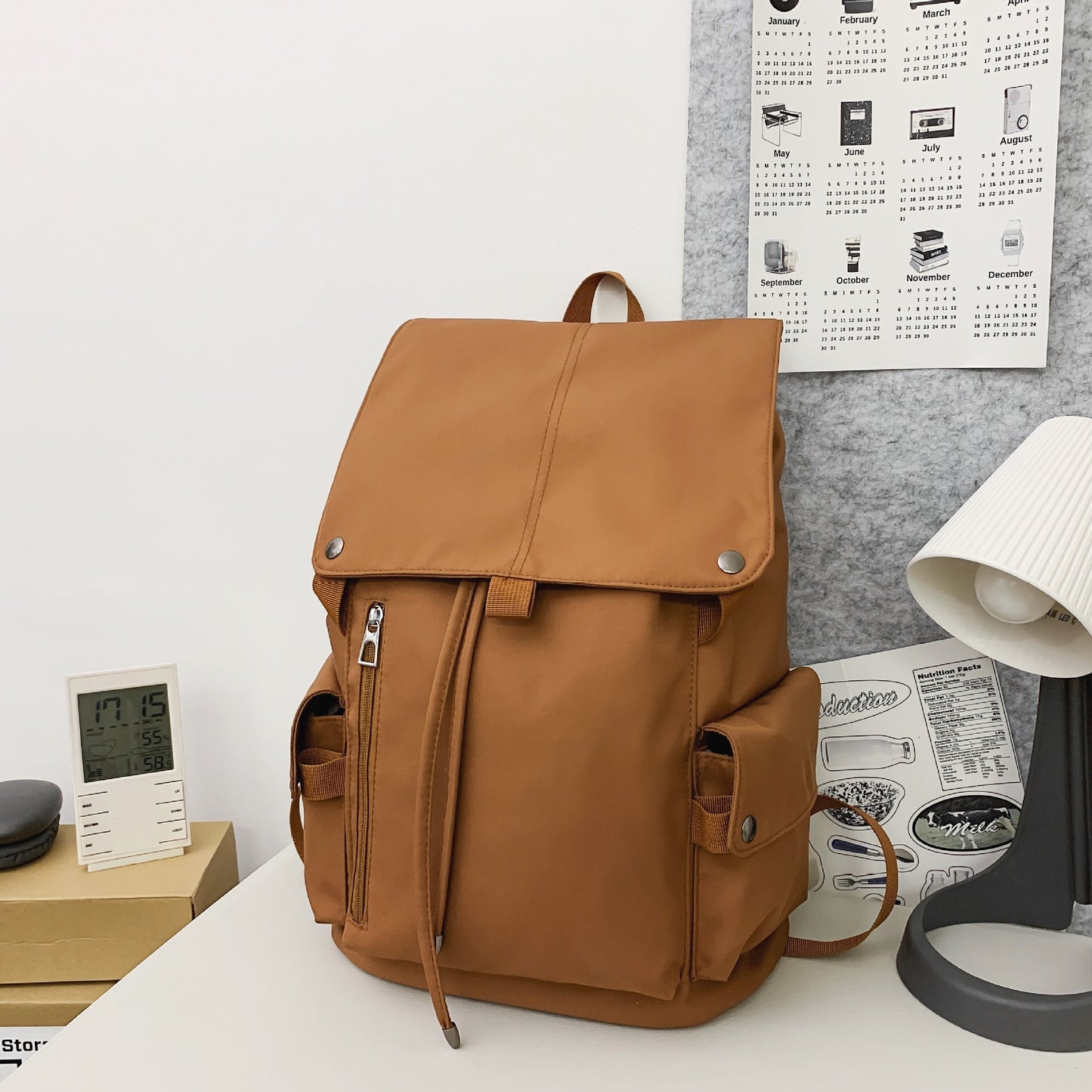 Fashion Lightweight College Large Capacity Simple Backpacks