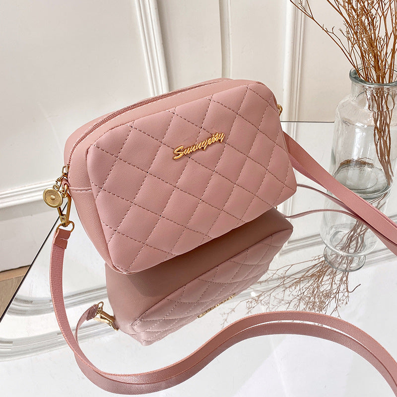 Graceful Women's Embroidered Christmas Diamond Stylish Women's Messenger Bag