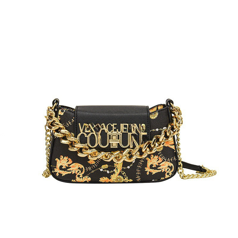 Women's Fashionable Fashion Printed Western Style Textured Shoulder Bags