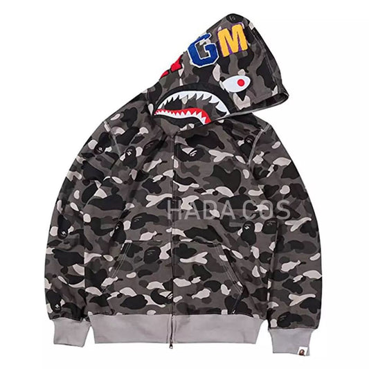 Women's & Men's & Iti Letter Print Cotton Hooded Sweaters