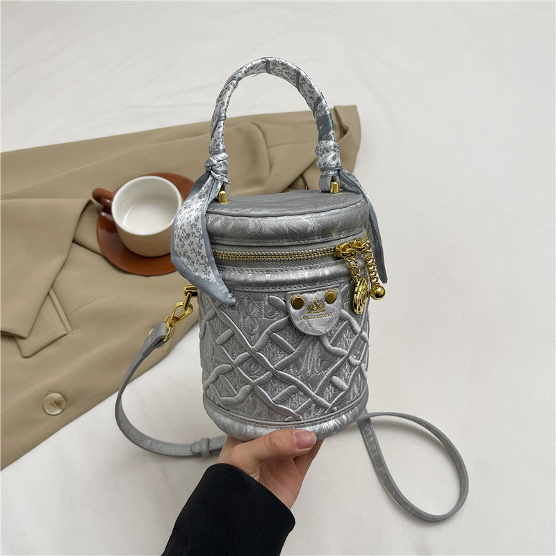 Women's High-grade Light Luxury Chinese Style Embroidery Small Square Bags