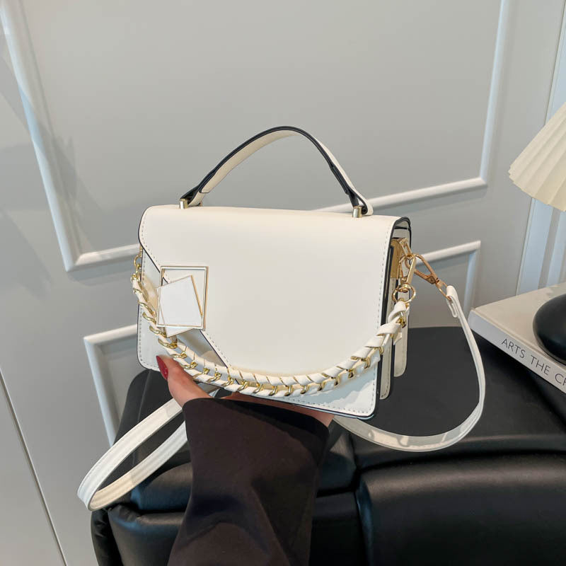 Women's Popular Fashion Personalized Simple Type Good Texture Woven Women's Shoulder Bag
