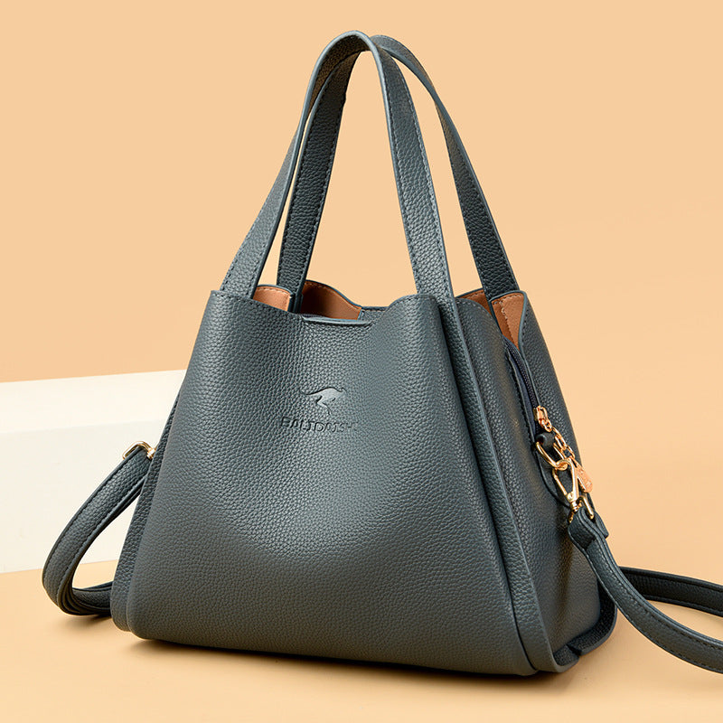 Women's Barrel Fashion Large Capacity Mom Handbags