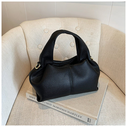 Women's Soft Dumpling French Niche Portable Handbags