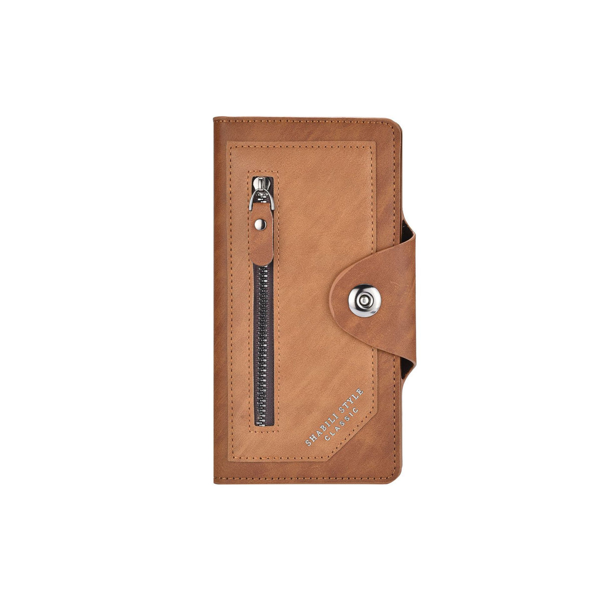 Men's Large Capacity Zipper Retro Clutch Expansion Men's Wallet