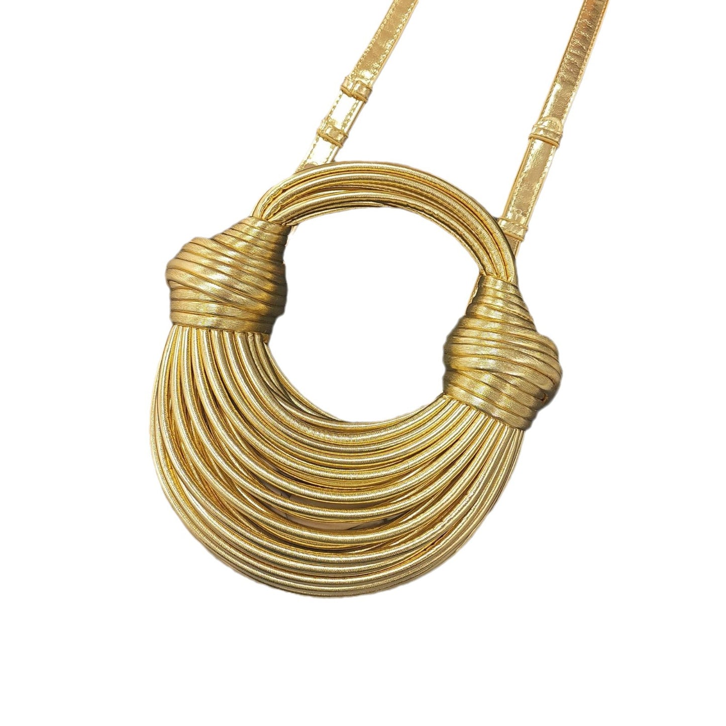 Hand-woven Noodle Knotted Fashion Personality Trendy Handbags