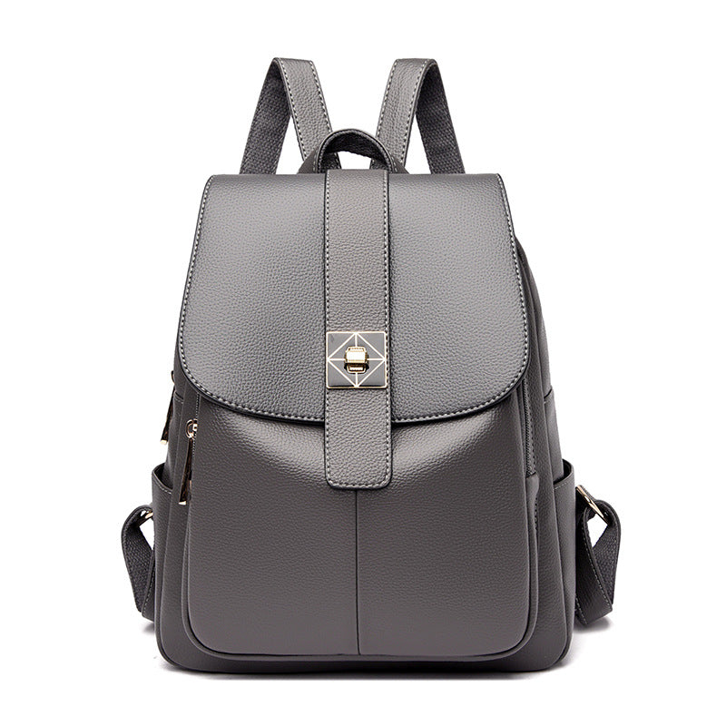 Winter Large Capacity Fashion Simple Soft Backpacks