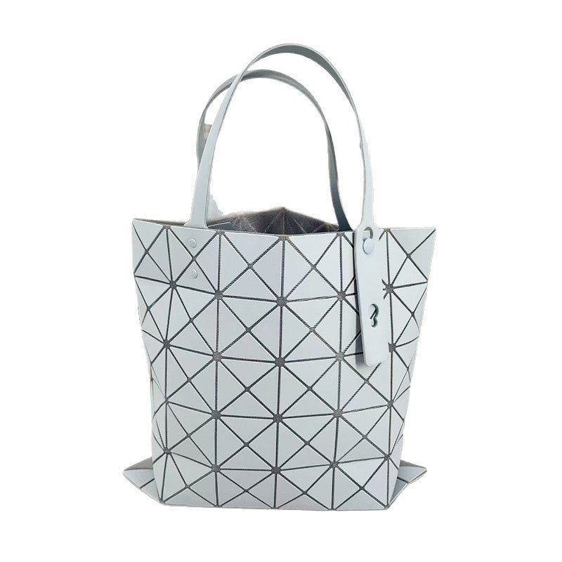 Double-sided Frosted Rhombus Single Portable Female Bags